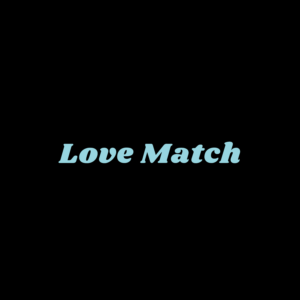 Love Match cover art with typography