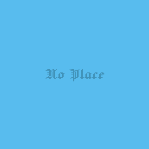 No Place cover art with typography