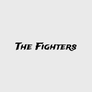 The Fighters cover art with typography
