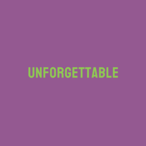 Unforgettable cover art with typography
