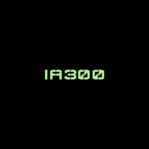 IA300 cover art with typography